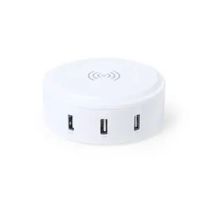 Hub de chargeur sans fil Qi, gadgets personnalisés - Product Image 1