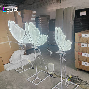 LEDA Nuevo Diseño Personalizado de Decoración de Mariposas Luminosas para Bodas, Cumpleaños, Navidad, Fiestas, Dormitorios y Hogar - Product Image 3