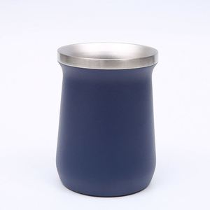 Matte <b>Powder</b> Coating 8oz Stainless Steel <b>Mate</b> Mug Anti Scratch Reusable Small Capacity Tumbler - Product Image 6