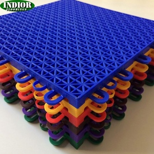 25cmX25cm anti-dérapant pp plancher de <span class=keywords><strong>garage</strong></span>/amovible en plastique tapis de sol pour le lavage de voiture Espagne - Product Image 6