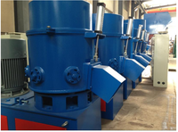 Machine d'agglomérateur de PP 500kg certifiée CE avec roulement PLC de moteur de composants de noyau-Pour traiter le plastique LDPE EPS LLDPE