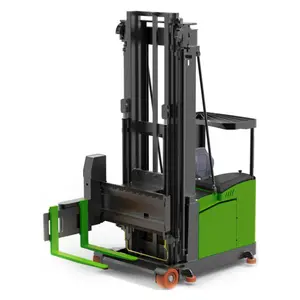 VNA 1500Kg 5-9 Meter Lift Height Lithium Battery Tril-lateral Electric Reach Stacker OPD15Z