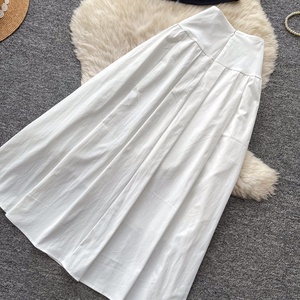 Nuevo Conjunto Vintage de Verano para Mujer, Top Tipo Túnica y Falda de Cintura Alta, Ropa al por Mayor - Product Image 5
