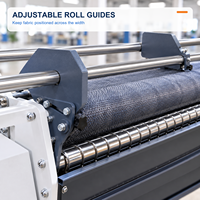 Machine de relaxation textile pour tissus tricotés, tissés et extensibles