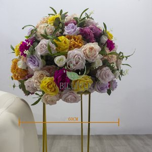 Nouveau style campagnard grande roue floral <span class=keywords><strong>mariage</strong></span> arc <span class=keywords><strong>fond</strong></span> fleur artificielle centres <span class=keywords><strong>de</strong></span> table <span class=keywords><strong>mariage</strong></span> scène décoration <span class=keywords><strong>toile</strong></span> <span class=keywords><strong>de</strong></span> <span class=keywords><strong>fond</strong></span> - Product Image 6