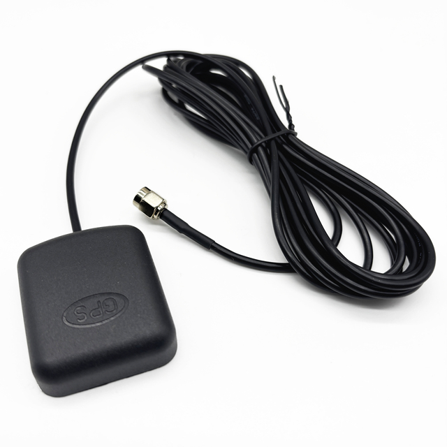 Factory Waterproof External 28dbi Anti Jamming GPS Receiving Antenna with SMA Connector RG174 Cable Car Navigation Accessories