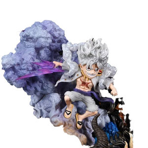 Productos de 21cm Figuras Anime versión juguetes de plástico de alta calidad Modelo <span class=keywords><strong>figura</strong></span> <span class=keywords><strong>One</strong></span> Pieced Gear 5 Luffy Joy Boy Nika Gear 5 VS <span class=keywords><strong>Kaido</strong></span> - Product Image 1