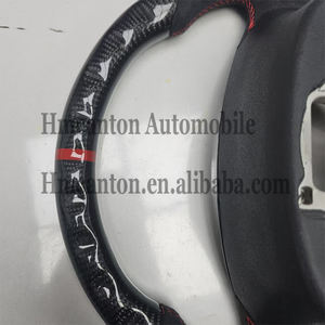 Volante Deportivo de Fibra de Carbono y Cuero Perforado para Chevrolet Camaro, Producto Popular - Product Image 5