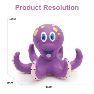 Jeu <span class=keywords><strong>interactif</strong></span> <span class=keywords><strong>de</strong></span> lancer Ya Xin, jouet sensoriel flottant, cadeau <span class=keywords><strong>de</strong></span> douche pour animaux, avec 5 anneaux, jouets <span class=keywords><strong>de</strong></span> <span class=keywords><strong>bain</strong></span> pieuvre pour enfants - Product Image 4