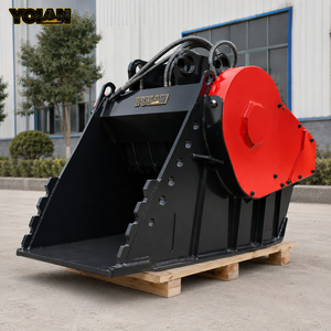 Concasseur à mâchoires haute efficacité pour excavatrice avec garantie d'un an et dimensions personnalisables - Product Image 6