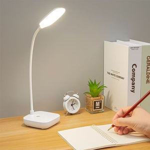 Mới Hiện Đại Có Thể Sạc Lại Bendable Cổ Ngỗng Ống Nghiên Cứu Đèn Chiếu Sáng Trong Nhà Đọc Sách Chăm Sóc Mắt Bàn Đèn - Product Image 1