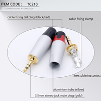 Adaptor Jack Stereo pria ke wanita, 3.5mm 1/8 inci hingga 6.35mm 1/4 inci adaptor Headphone mikrofon adaptor konektor