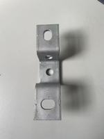 Supports en U triangulaires en acier au carbone galvanisé et zingué pour le montage, pince de fixation pour tuyau, pince en U pour profilé en U