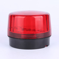 Super Siren SL-05 Small Power Safety Warning LED Xenon Strobe Lights DC 9-15V 90 Flashes/Minute ABS Material Water Resistant