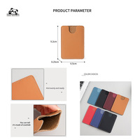 Portefeuilles de luxe de qualité supérieure, sur mesure, en cuir véritable, fins, pour cartes d'identité, cartes de crédit, porte-cartes pour l'emballage