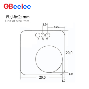Mô-đun cảm biến chuyển động <span class=keywords><strong>Radar</strong></span> vi sóng có thể điều chỉnh khoảng cách cảm ứng 5.8GHz, hỗ trợ đèn mờ Mô-đun cảm biến <span class=keywords><strong>Radar</strong></span> vi sóng - Product Image 4