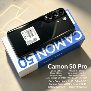 ลดราคาสุดคุ้ม! โทรศัพท์มือถือทรงพลัง รุ่น Camon 50 Pro 5G สมาร์ทโฟนระดับไฮเอนด์ - Product Image 3