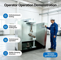 Machine à affûter les sièges de soupapes CNC DN50-DN125, machine de rectification de sièges simples pour la réparation de soupapes industrielles