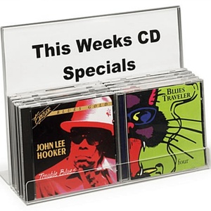 Handmade Counter Top Compact Disc Storage Display <b>Stand</b> Customizable Color & Size Clear Acrylic <b>CD</b> Rack Custom Logo JIC Brand - Product Image 4