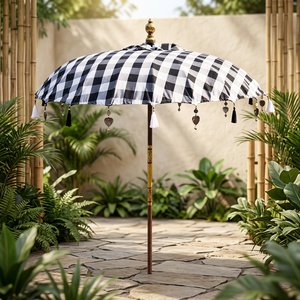 Parasol de jardin, mobilier d'extérieur balinais, parasols - Product Image 3