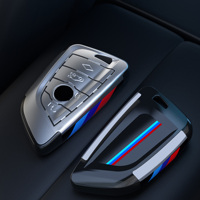 Étui de protection ABS pour clé de voiture BMW X1 X3 X5 X6 X7 Séries 1 3 5 6 7 G20 G30 G11 F15 F16 G01 G02 F48 – Accessoires porte-clés