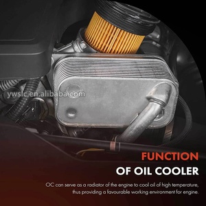 Radiatore Olio Motore per VW Bora SEAT Leon SKODA Octavia 036117021G, Sistema di Raffreddamento di Alta Qualità, Radiatore Olio in Alluminio - Product Image 4
