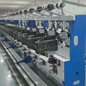 Small automatic polyester thread reel spooling sewing cone thread winding machine