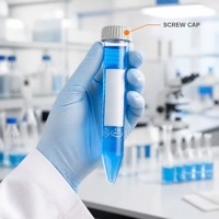 Tube de centrifugation stérile de 15 ml, emballage en sachet, tubes de centrifugation jetables pour la collecte et le test d'échantillons en laboratoire