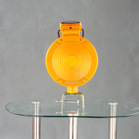 Amber Blinkers Road Barricade Verkehrs warnung Sicherheit blinkt LED Solar Lampe Licht