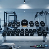 Haltères personnalisables - Équipement de fitness pour l'entraînement musculaire. Entraînement de musculation avec poids portatif. Ensemble d'haltères en fonte.