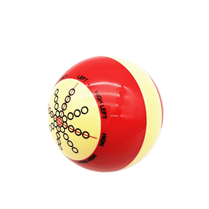 Boule de billard en cristal double face directe d'usine noir huit spécial pour l'entraînement en piscine entraînement à la marche transfrontalière - Product Image 1