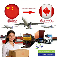 Transitaire maritime économique et fiable Chine-Canada, services DDP DDU et agent maritime pour le Canada pour les marchandises générales