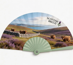 Abanicos Plegables Personalizados con Logotipo, Abanico de Bambú Plegable Grande de 13 Pulgadas, Venta Caliente - Product Image 3