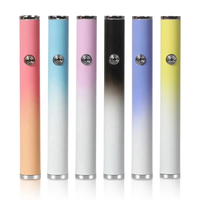 Vente en gros de briquets USB personnalisés, couleurs dégradées romantiques, mini briquets électroniques avec livraison rapide