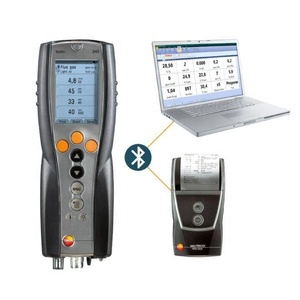 เครื่องวิเคราะห์ก๊าซไอเสีย Testo 340 ของแท้ (หัววัด O2 CO ขนาด 335 มม. พร้อมที่ชาร์จ กล่องใส่เครื่องมือ ฟิลเตอร์ 10 ชิ้น) สำหรับใช้งานในอุตสาหกรรม มาตรฐาน IP40 - Product Image 2