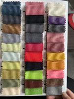 Tissu en velours rayé 220g, tricoté, teint uni, poids moyen, 100% polyester, pour chemises, pantalons, vestes, textiles de maison, tapisserie et sacs