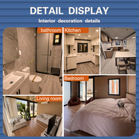 Maison conteneur extensible pour chambre d'hôtes et hébergement en camping – Unité préfabriquée modulaire peu encombrante