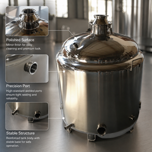 <span class=keywords><strong>Cuve</strong></span> de Stockage de Lait en Acier Inoxydable 50L/100L <span class=keywords><strong>à</strong></span> Prix Raisonnable avec Support de Personnalisation – En Vente - Product Image 4