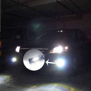 Feux de brouillard LED pour voiture 12V, 10 SMD, H1 H3, blanc, bleu glacé, super lumineux, étanches, phares de voiture, feux de jour - Product Image 6