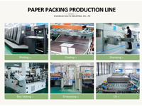 Boîtes de présentation pliables biodégradables robustes personnalisées, construction en papier rigide, durables, faciles à assembler, multifonctionnelles, variées