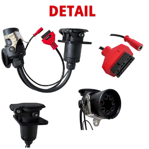 Cable Adaptador EBS ISO 7638 OBD2 para Diagnóstico de Remolques para Bosch, para Autel, para <span class=keywords><strong>Autocom</strong></span> y Otros Vehículos de Carga - Product Image 3