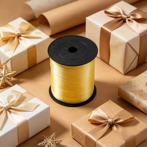 Nastro Rotondo Opaco Giallo di Alta Qualità Party Love 500m per Palloncini Decorativi e Uso Creativo - Product Image 6