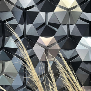 ตกแต่งผนัง คอนกรีต 3 มิติ อิฐหลากสี Uhpc ทนไฟ สำหรับผนังภายในและภายนอก ยูริ 300*150*22 มม. - Product Image 4