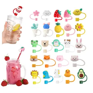 8 mét Silicone PVC rơm Bìa quyến rũ phụ kiện Halloween rơm toppers số lượng lớn cho Stanley cup tumbers bán buôn - Product Image 1