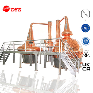Alambic double en cuivre chauffé à la vapeur sur mesure pour la distillation de whisky <span class=keywords><strong>single</strong></span> <span class=keywords><strong>malt</strong></span> pour les grandes distilleries de whisky - Product Image 1
