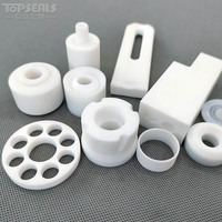 Composants en plastique PTFE résistants aux produits chimiques : Joints, entretoises, bagues de renfort, rondelles à faible friction, personnalisés