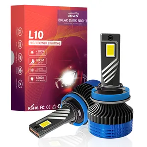 Manufacturer High Power 300W 30000LM L10 LED Headlight Bulbs H1 H3 H11 9005 9006 880 H4 H13 9004 9007 CAR LED Headlight