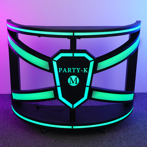 Mesa de DJ Desmontable para Eventos en Discotecas, Mesa de Bar con Iluminación, Soporte para Mesa de Discoteca, Servicio de Logotipo Personalizado - Product Image 2
