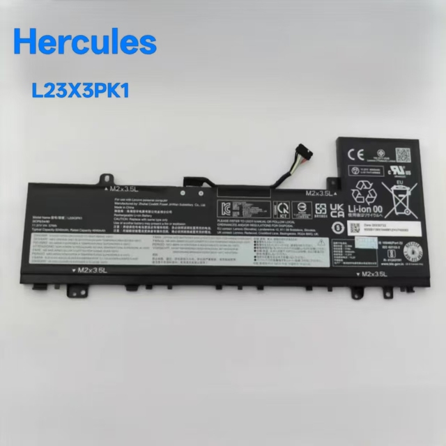 New L23X3PK1  L23M3PK1 5B11M51941 Notebook Batteries for Lenovo IdeaPad Slim 5 14IMH9 15IRH9 and 16AHP9 Notebook Computers