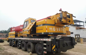 Marca de China usada SANY STC1000 camión de 100 toneladas grúa móvil hidráulica grúa de segunda mano 100 toneladas 50 toneladas - Product Image 3